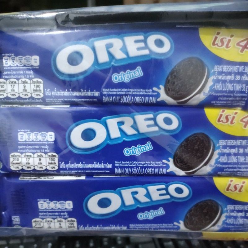 Oreo Biskuit Original Box isi 12 pcs