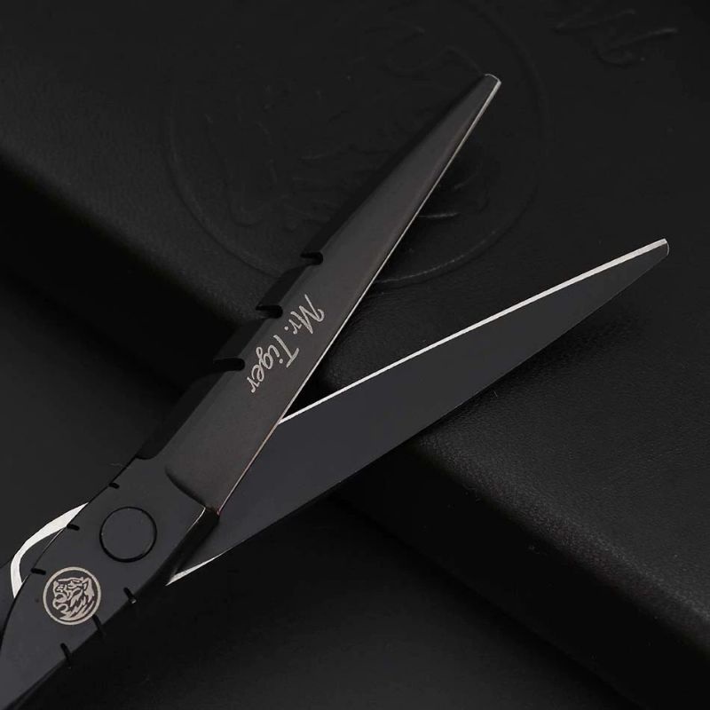 Gunting Rambut Professional Barber Hairdressing Scissors 5.5 Inch 2 PCS with Razor Comb