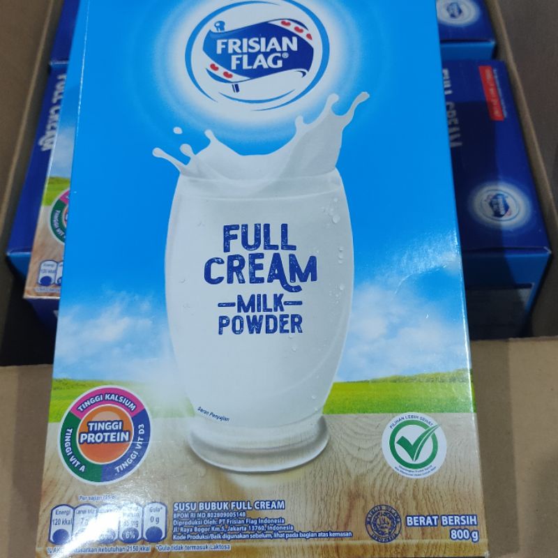 

RB22 Susu Bubuk FullCream Frisian Flag Purefarm Full Cream 800g 800 Gram