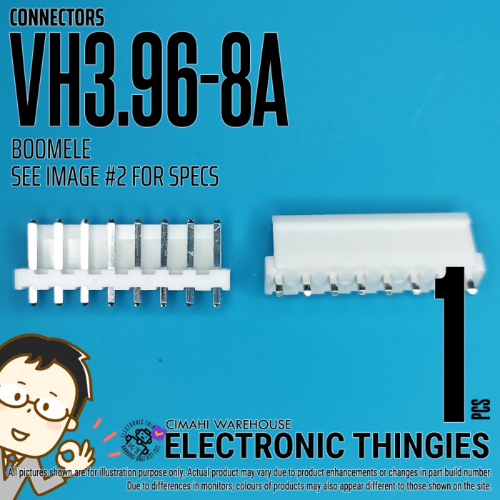 VH3.96-8A BOOMELE KONEKTOR VH3.96 HEADER 8P 8 PIN MALE 3.96