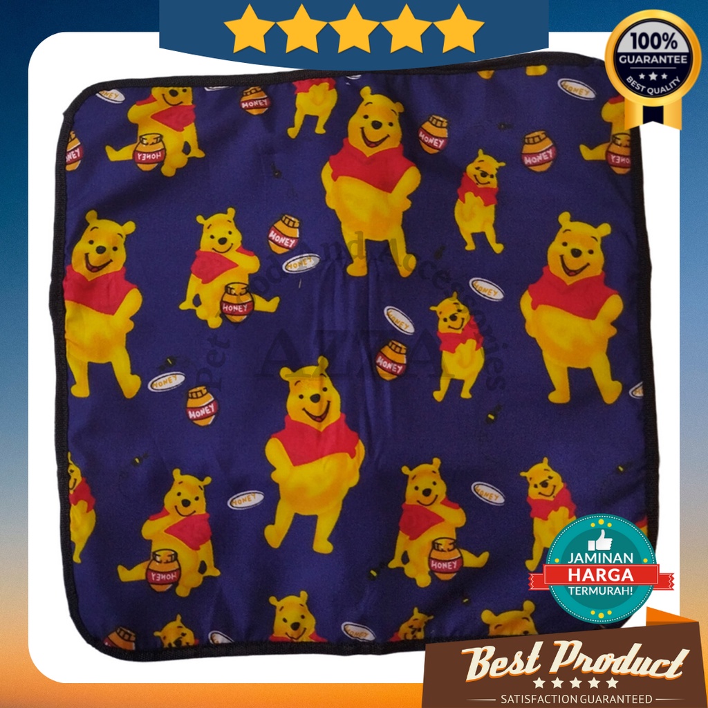 AYUNAN KANDANG KUCING HAMMOCK KUCING ANJING BAHAN FLANEL TEBAL-Winnie The Pooh