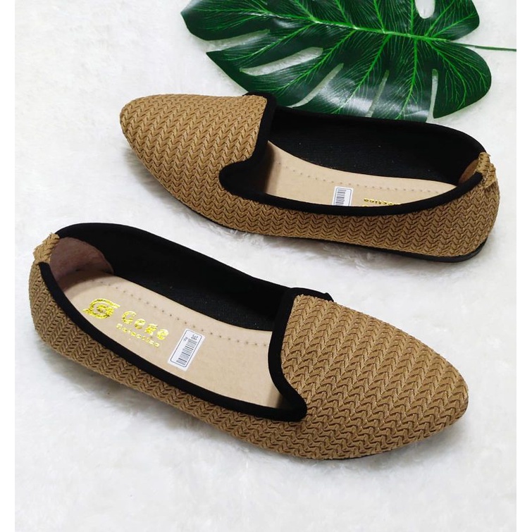 FLAT SHOES LIDAH SOL KARET