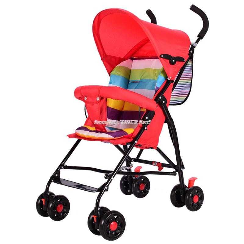 SPARKY Foldable Children Trolley Baby Stroller with Fence - SW517