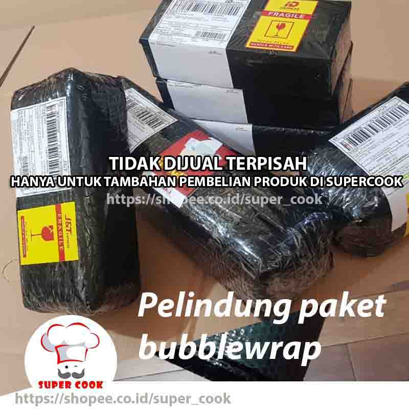 

BACA ATURAN LAPAK - Tambahan Pelindung Paket / Bubblewrap kecil untuk paket di bawah 2 kg