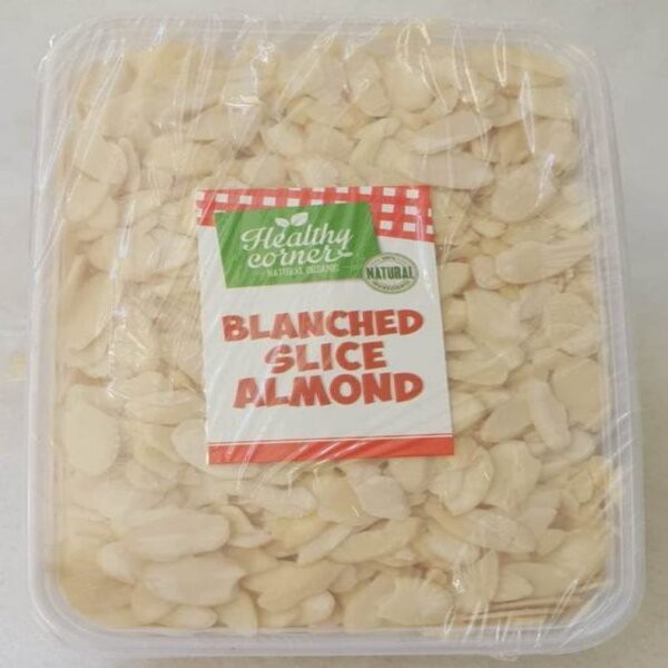 

Kacang Almond Iris Slice Mentah 500gr 500 gram Raw Sliced Almon Murah