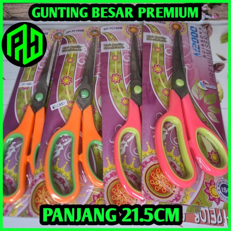 (PH) GUNTING BESAR HIGH QUALITY GUNTING PREMIUM KOKOH GUNTING KAIN GUNTING KERTAS GUNTING KARDUS