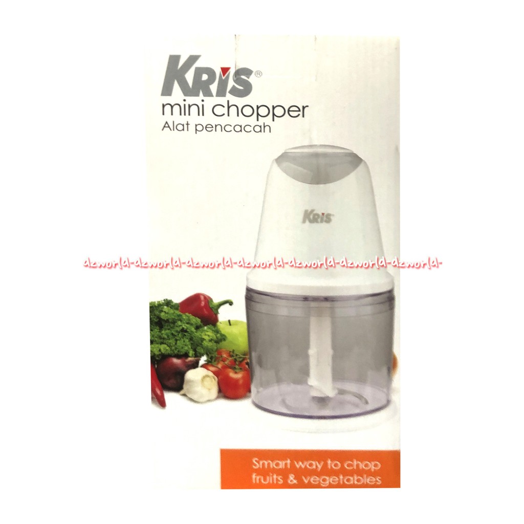 Kris Mini Chopper Alat Pencacah Bumbu Alat Penggiling Serbaguna Alat Penghalus Bumbu Daging Makanan Bayi Dengan Listrik Kris Copper Food Processor Kecil Mini Coper