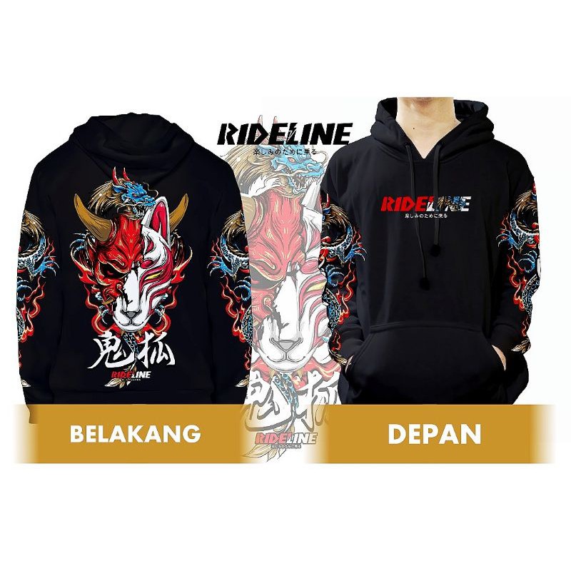HOODIE SUNMORI DEVIL KITSUNE DRAGON