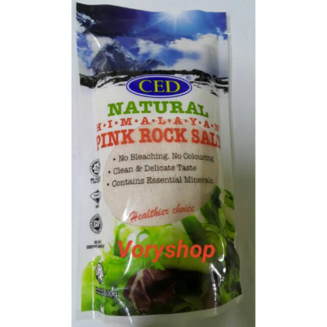 

CED Natural himalaya pink rock salt 500gr