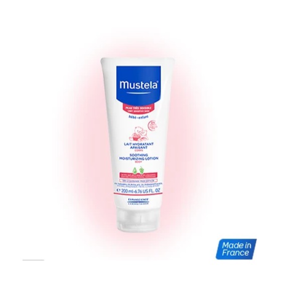 Mustela Soothing Moisturizing Lotion Cream Sensitive Skin 200ml