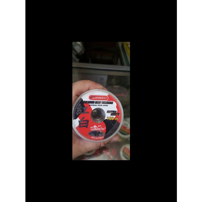 senar pancing kohaku 100m ukuran pilihan 040 045 050 - 050
