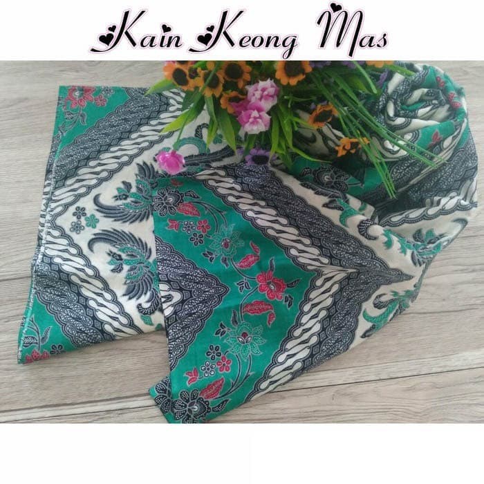 Bahan Kain Batik Keong Mas
