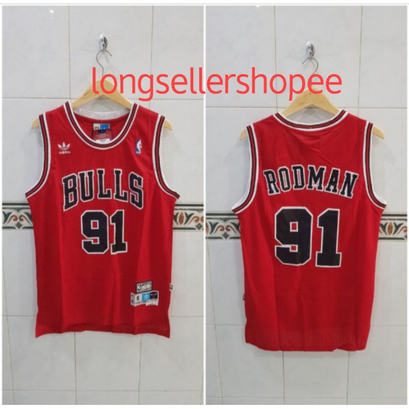 Baju Jersey Basket NBA Swingman Classics Chicago Bulls Dennis Rodman