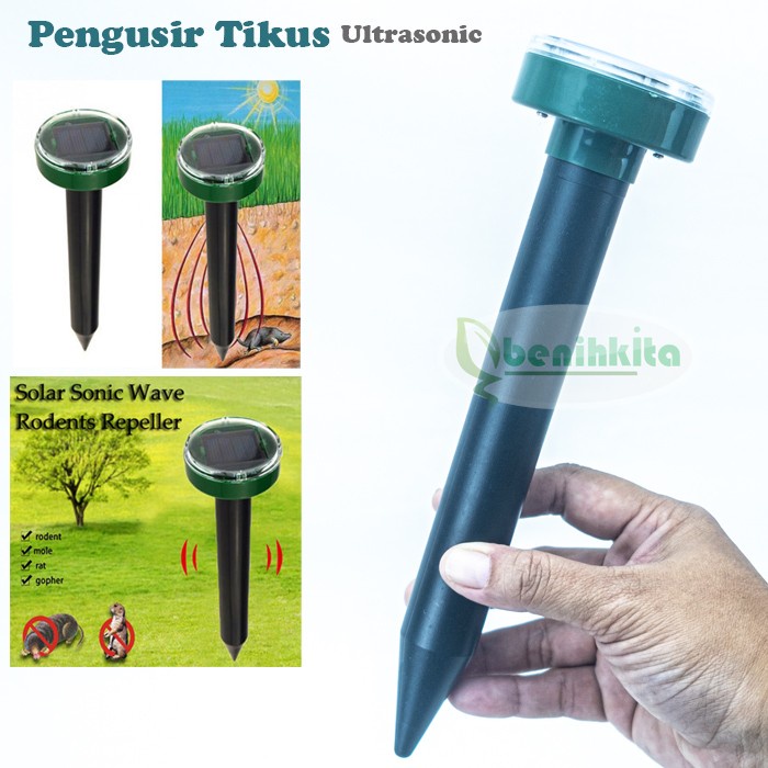 Pengusir Tikus Ultrasonic Untuk Taman dan Kebun