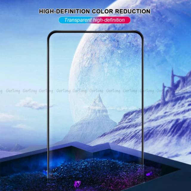 PROMO Tempered Glass SAMSUNG Galaxy A51 TG Layar FULL COVER Black Premium Glass Anti Gores Kaca