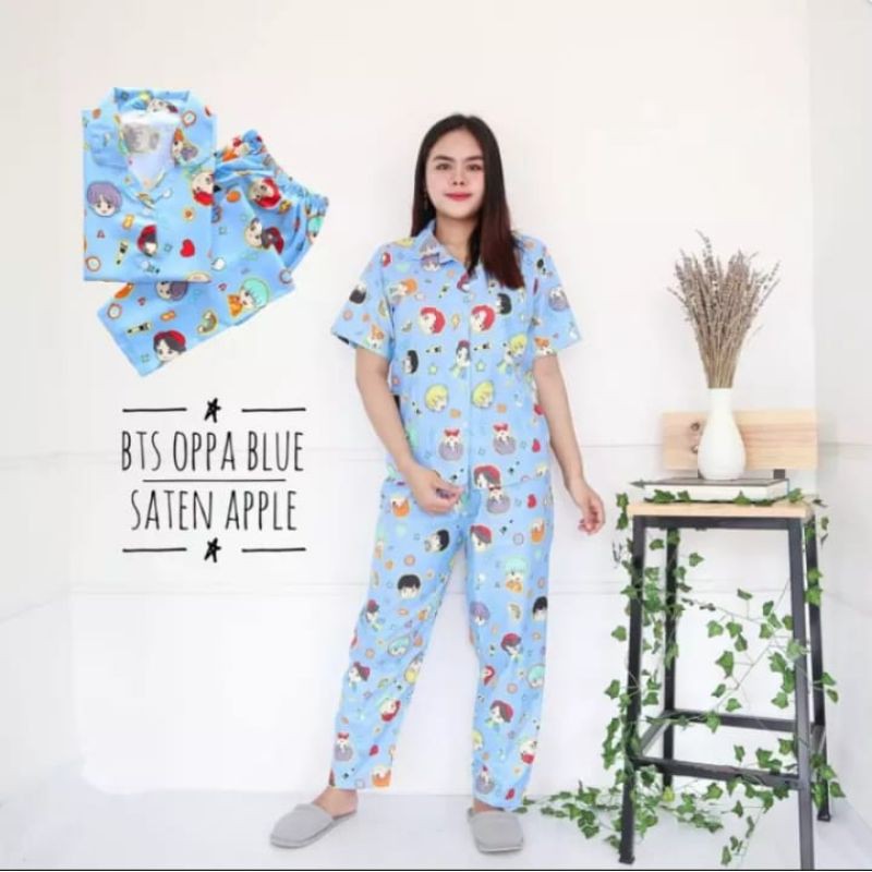 PIYAMA BTS BAJU TIDUR WANITA DEWASA