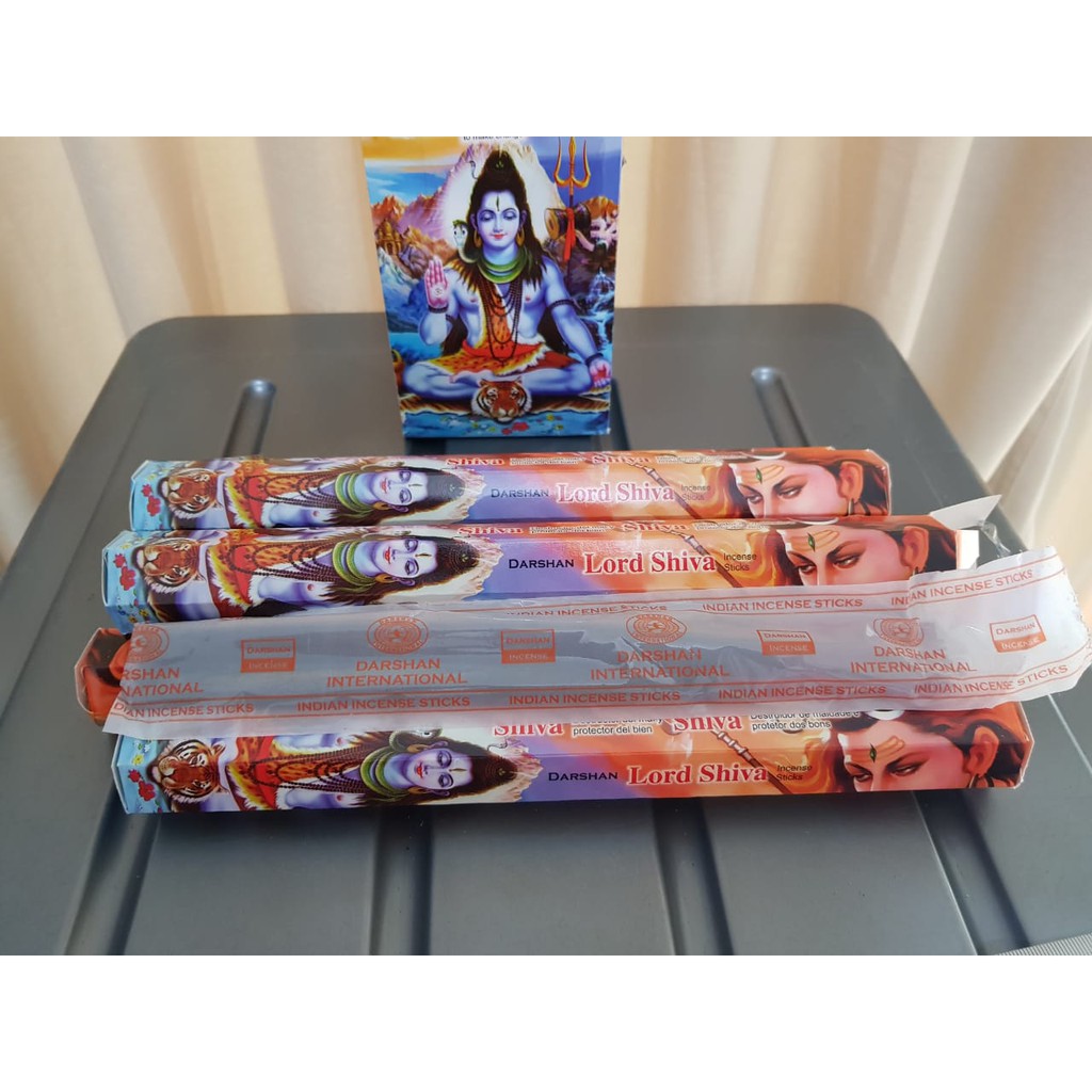 Dupa Hio Lord Shiva Dupa dewa Siwa Shiwa Hexa Handmade isi 20 Stick By Darshan India