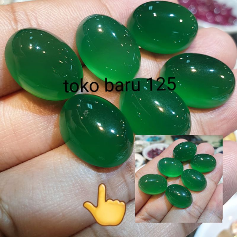 Batu ijo chalcedoni mulus batu ijo topas batu batu ijo Garut ohen