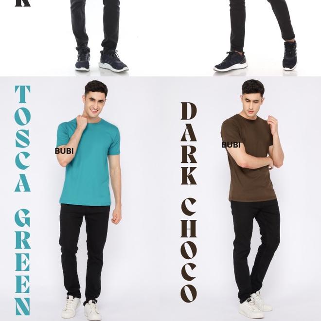 ➷ KAOS POLOS KATUN BAMBU 30S | S-XL | COTTON BAMBOO 30S ➱