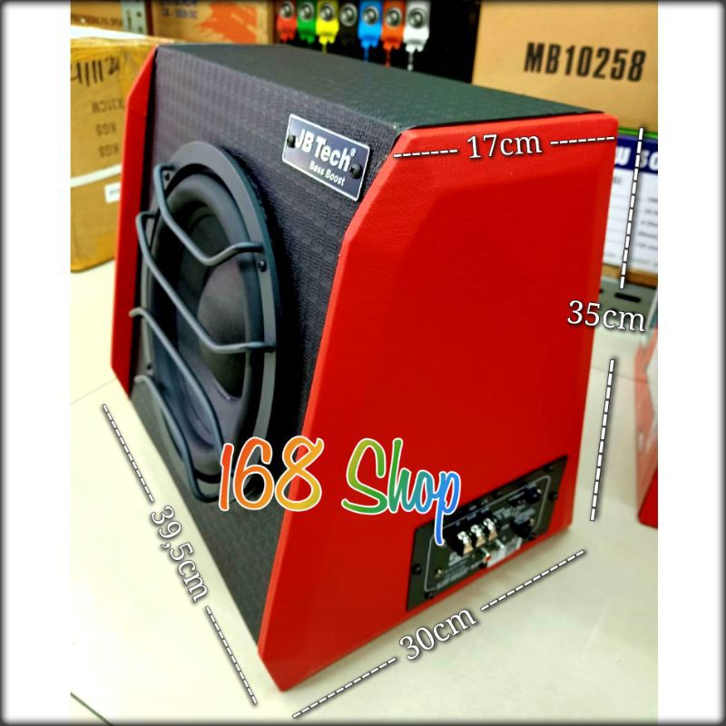 Subwoofer Aktif 10 inch JB Tech Bass Booster