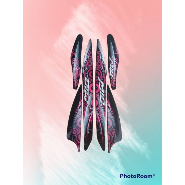 Striping Mio sporty 2011 Hitam