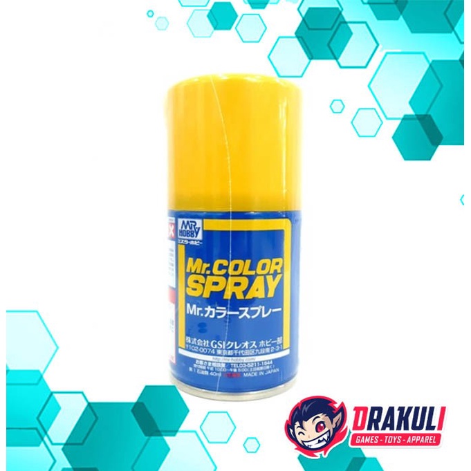 Mr. Hobby Mr. Color Spray – Yellow S4