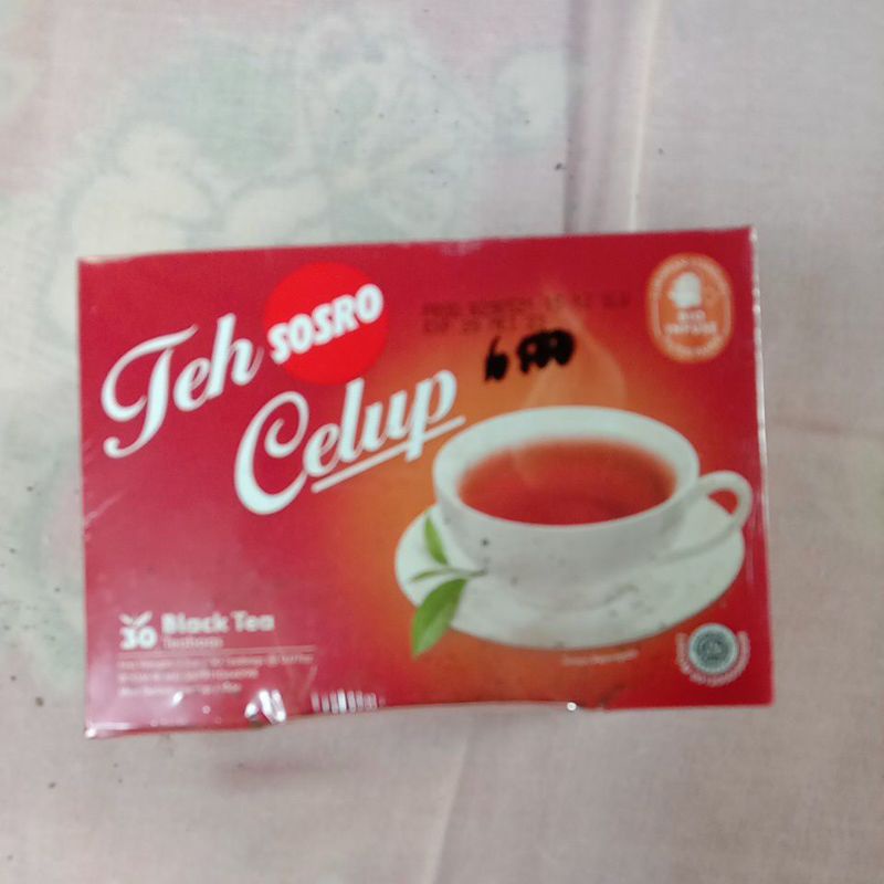 

teh celup Sosro isi 30pcs