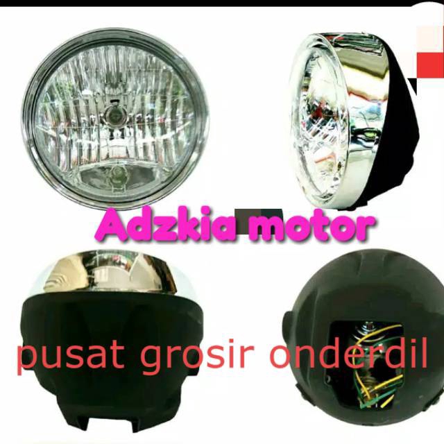 Cover batok lampu honda tiger revo lampu bulat