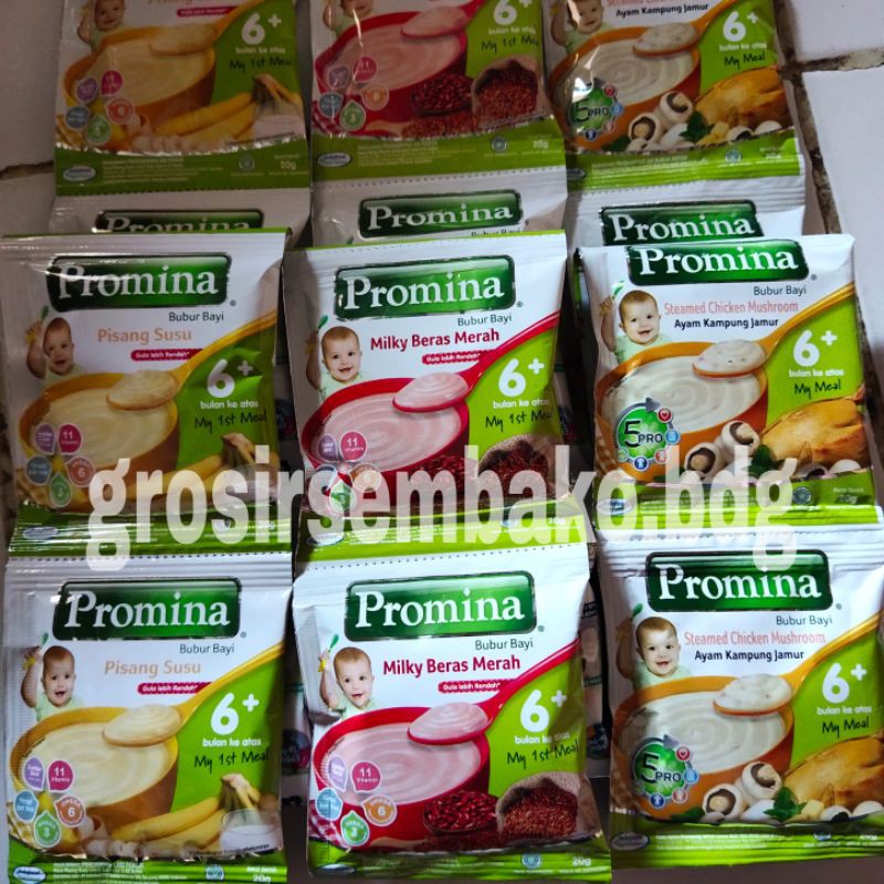 Promina Beras Merah Pisang Susu Ayam Kampung Jamur Renceng Shopee Indonesia