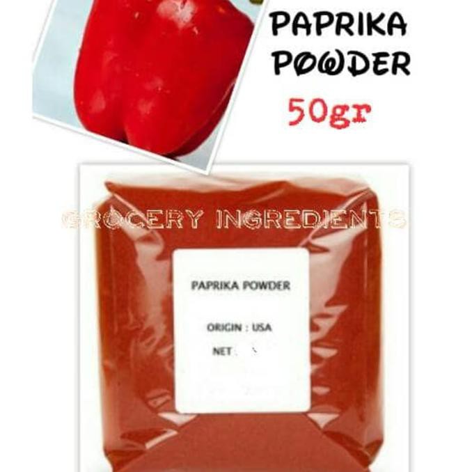 

PROMO ENAK Sweet Paprika Powder / Paprika Bubuk Import USA - 50gr Terlaris