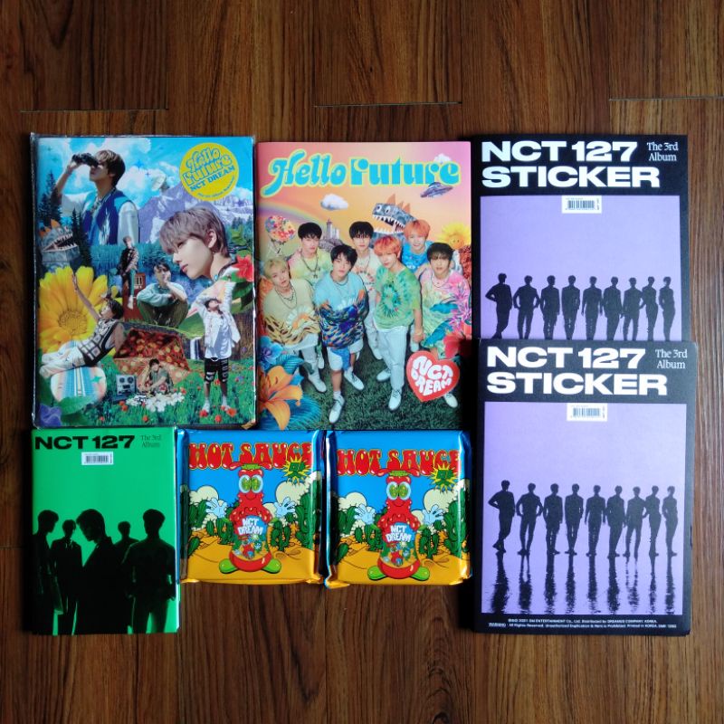 ALBUM NCT 127 NCT DREAM JEWEL CASE (baca deskripsi)