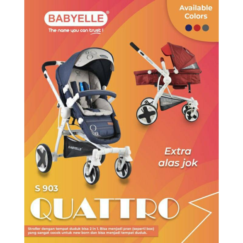 Stroller Babyelle Quattro S903