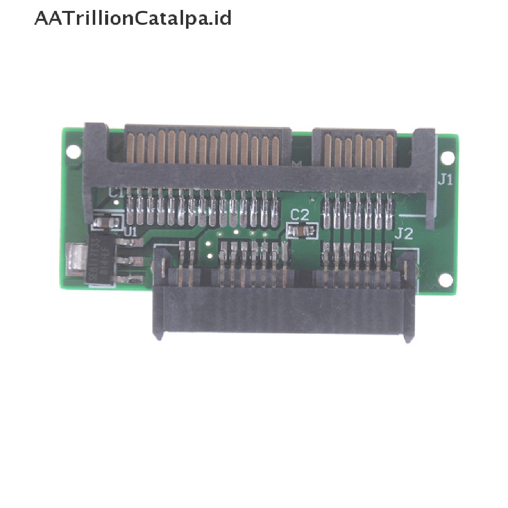 (AATrillionCatalpa) Adapter Hardisk HDD SSD 3.3V Ke 2.5 &quot;22PIN SATA 5V Ukuran 1.8&quot;