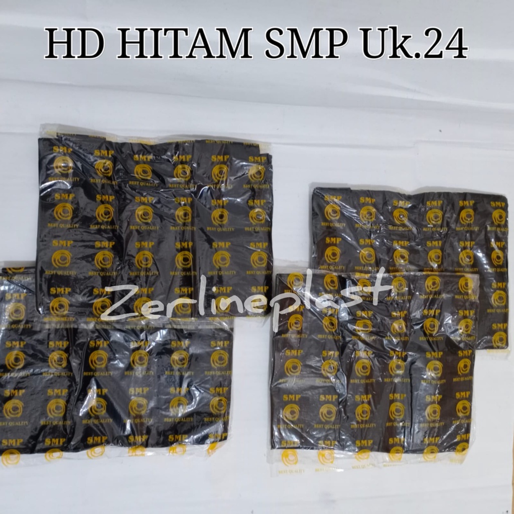 Kantong Plastik Hitam SMP uk.24