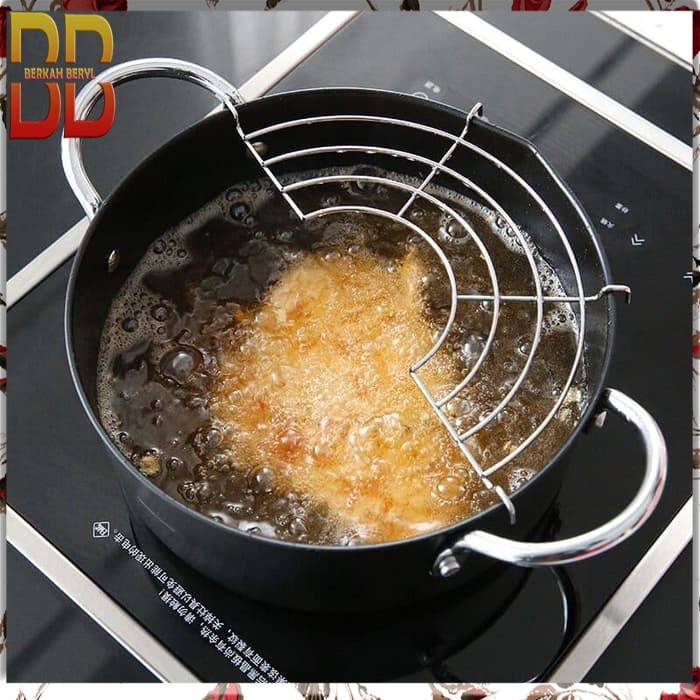 PANCI MASAK GORENG DENGAN TATAKAN - TEMPURA NABE