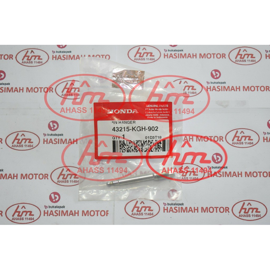 PIN HANGER HONDA CS1, CBR 150R, CB150R STREETFIRE NEW, SONIC 150R - KODE PART: 43215KGH902