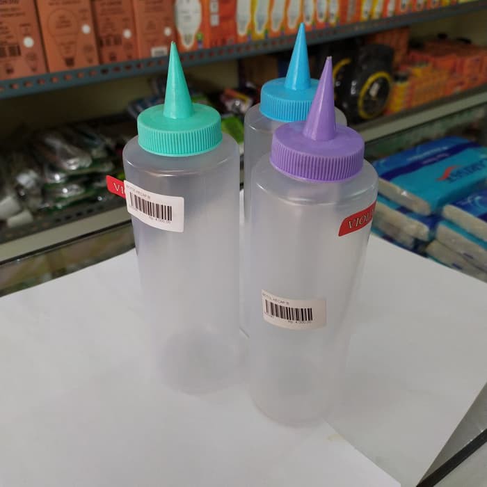 BOTOL KECAP PLASTIK TUTUP LANCIP