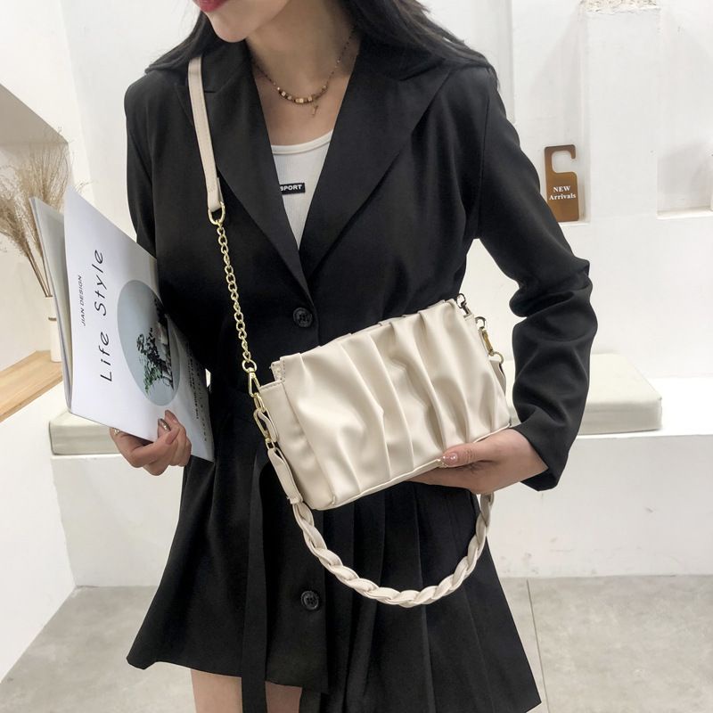 HEYKASTORE - Tas kerut selempang fashion wanita kekinian gaya korean bag kode A02