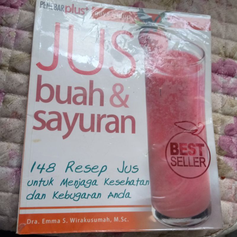 Buku Jus Buah dan Sayur Preloved resep menu sehat
