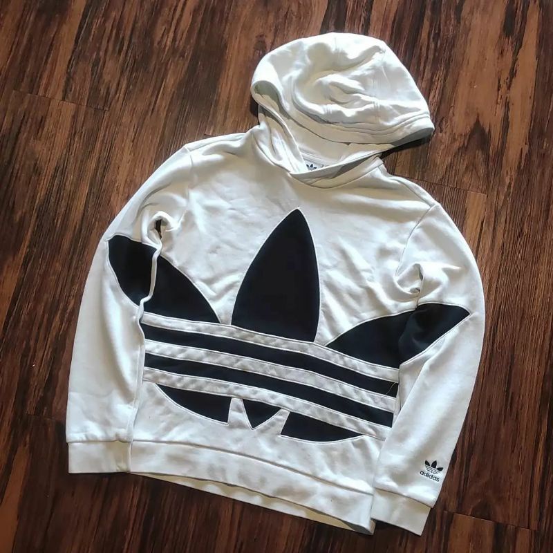 jaket vintage varsity kaos celana crewneck hoodie second crop hoodie adidas big logo classic three f