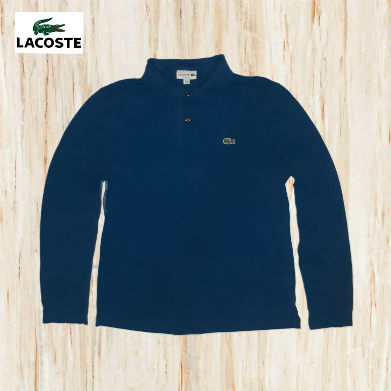 Polo Shirt Lacoste Long Sleeve Second Original