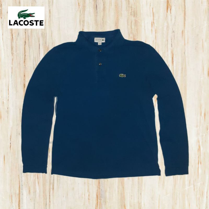 Polo Shirt Lacoste Long Sleeve Second Original