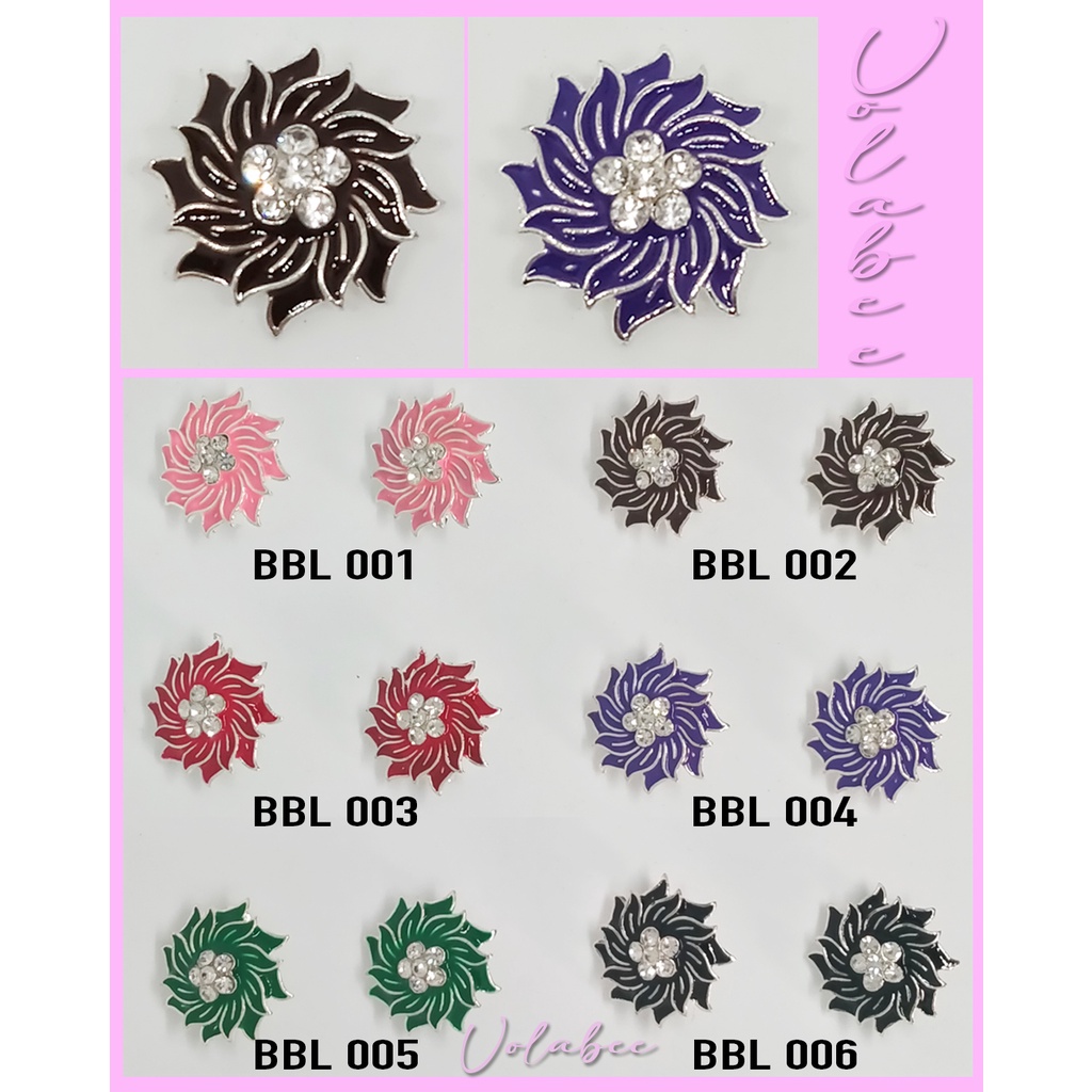 Bros Hijab Bunga kecil/Bros Dagu Bunga Kecil