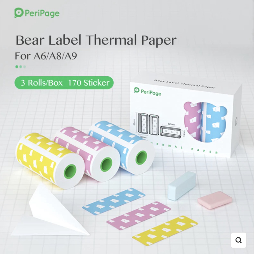 

PERIPAGE ORIGINAL LABEL CUTTING AWET STICKER CUTTING 57X30 57 X 30 MM