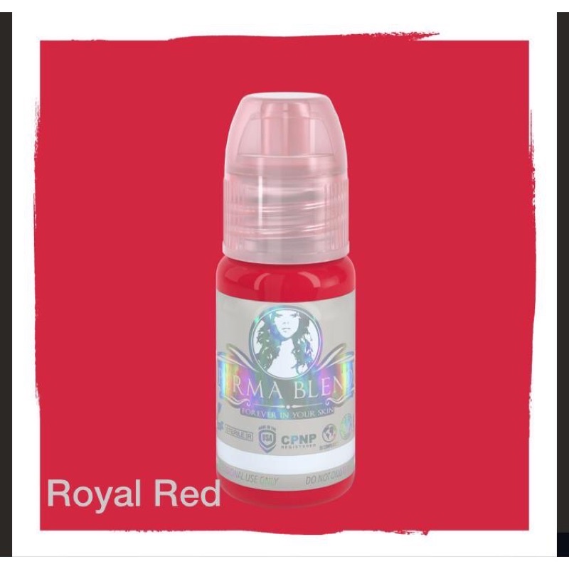 Permablend Pigments ROYAL RED Sulam Alis Perma Blend 15ml