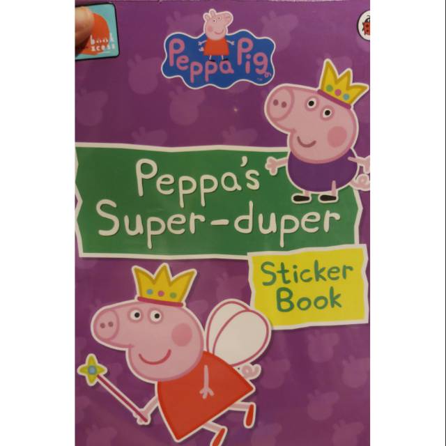 

Peppa Pig sticker book
