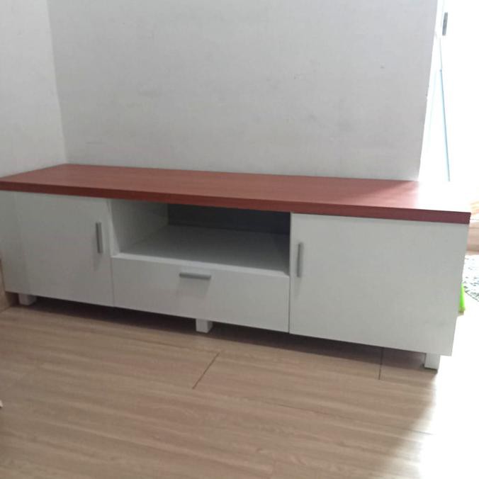 Meja Tv Putih Glossy Yeshaulshop