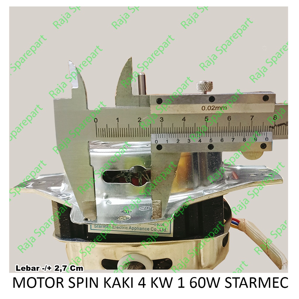 MOTOR SPIN KAKI 4 KW1 60W STARMEC