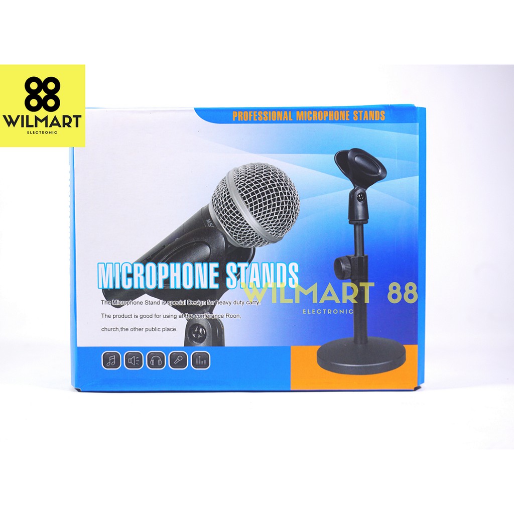 [✅COD] Microphone Stand - Maxxis MX-15 [High Quality Steel | Heavy Duty Carry 45