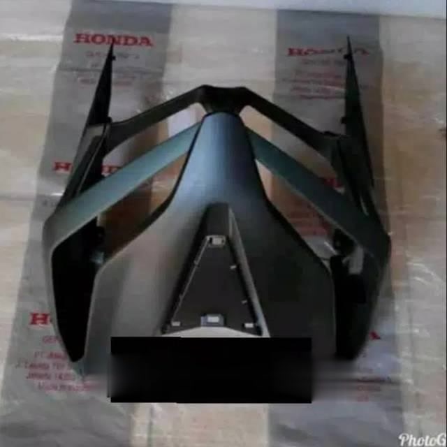 PAKETAN DEPAN BODY TAMENG VARIO NEW 150 LED 2018-2019 HITAM DOFF ORIGINAL